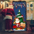 thumbnail image 5 of Fwttom Christmas Door Covers, Christmas Door Decorations Entrance Background Christmas Front Door Cover, Christmas Door Covers for Front Door, Holiday & Home Party Decor, 5 of 6