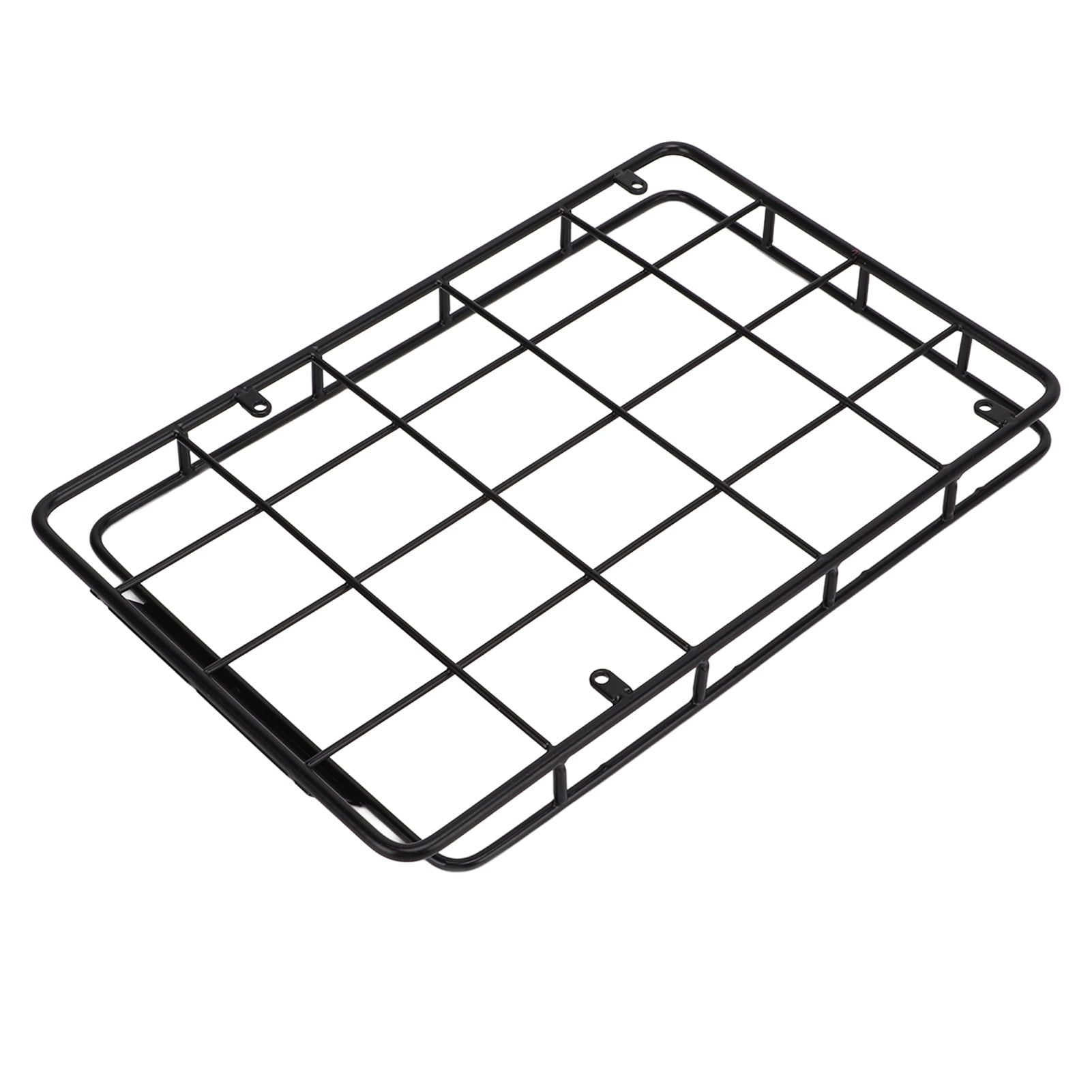 Domqga RC Luggage Carrier,RC Car Roof Luggage Rack Large Metal Luggage