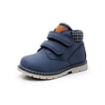thumbnail image 1 of UKAP Boys Anti Slip Round Toe Trekking Shoes Camping Breathable Classic Work Boot Blue 9C, 1 of 2
