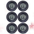 thumbnail image 1 of USHOBE 6Pcs Reptile Humidity Gauge for Indoor Use Black ABS Acrylic, 1 of 8