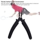 thumbnail image 3 of Alicados de Cuerda de Bádminton, Herramienta de Cadena de Raqueta de Acero Carbono de 14 cm Punta Doblada Versátil para Hacer Joyas, 3 of 7