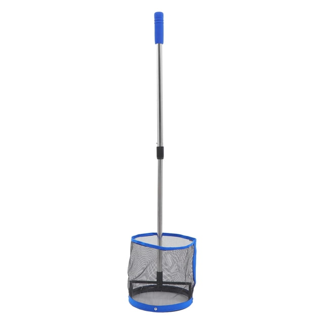 OFFIGAM Cueilleur de Balles de Tennis Durable Orange Réglable avec Poignée Rétractable pour un Rangement Pratique