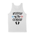 thumbnail image 1 of Keeper of the Gender Tank Top Unisex Large White, 1 of 5