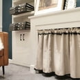thumbnail image 1 of GETIT Rustic Retro Style: Bohemian Farmhouse Decor Semi Transparent Kitchen Curtain With Easy Care Fabric, Compatible with Kitchen, Dining Room, Living Space, Office, 1 of 4