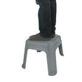thumbnail image 6 of Gracious Living Plastic Antislip Step Stool, Holds up to 330 Lbs.,  Gray, 6 of 7