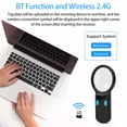 thumbnail image 4 of W90C Bluetooth Animal Chip Scanner - 2.4G Wireless & USB Reader for 128 Tag Info, Fast Recognition, High-Visibility OLED Screen, Rechargeable Lithium Battery, Ideal for Pet Management & More, 4 of 7
