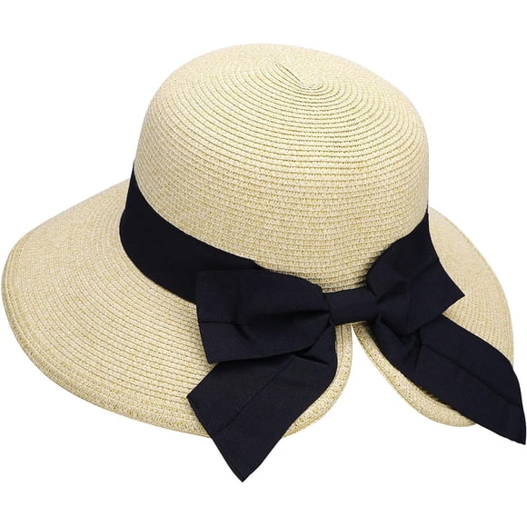 Verabella Sun Hats for Women UPF 50+ Women's Lightweight Foldable/Packable Beach Sun Hat