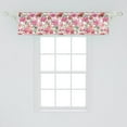 thumbnail image 2 of Ambesonne Shabby Flora Window Valance, Spring Garden Roses, 54" X 12", Pale Pink Hot Pink, 2 of 3