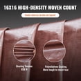 thumbnail image 6 of 20x40 ft 16 Mil Extra Thick Tarp, Brown Waterproof Poly Tarpaulin with Grommets & Reinforced Edges, Multi-Purpose Outdoor Cover for Truck, RV, Boat and Camping, 6 of 12