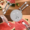 thumbnail image 6 of Two In One Stainless Steel Fruit Cutter Watermelon Cutter 2024 Latest Watermelon Slicer Watermelon Cutter Melon Cutter Tool Watermelon Cutter Kitchen Stainless Steel Fruit Cutter, 6 of 8