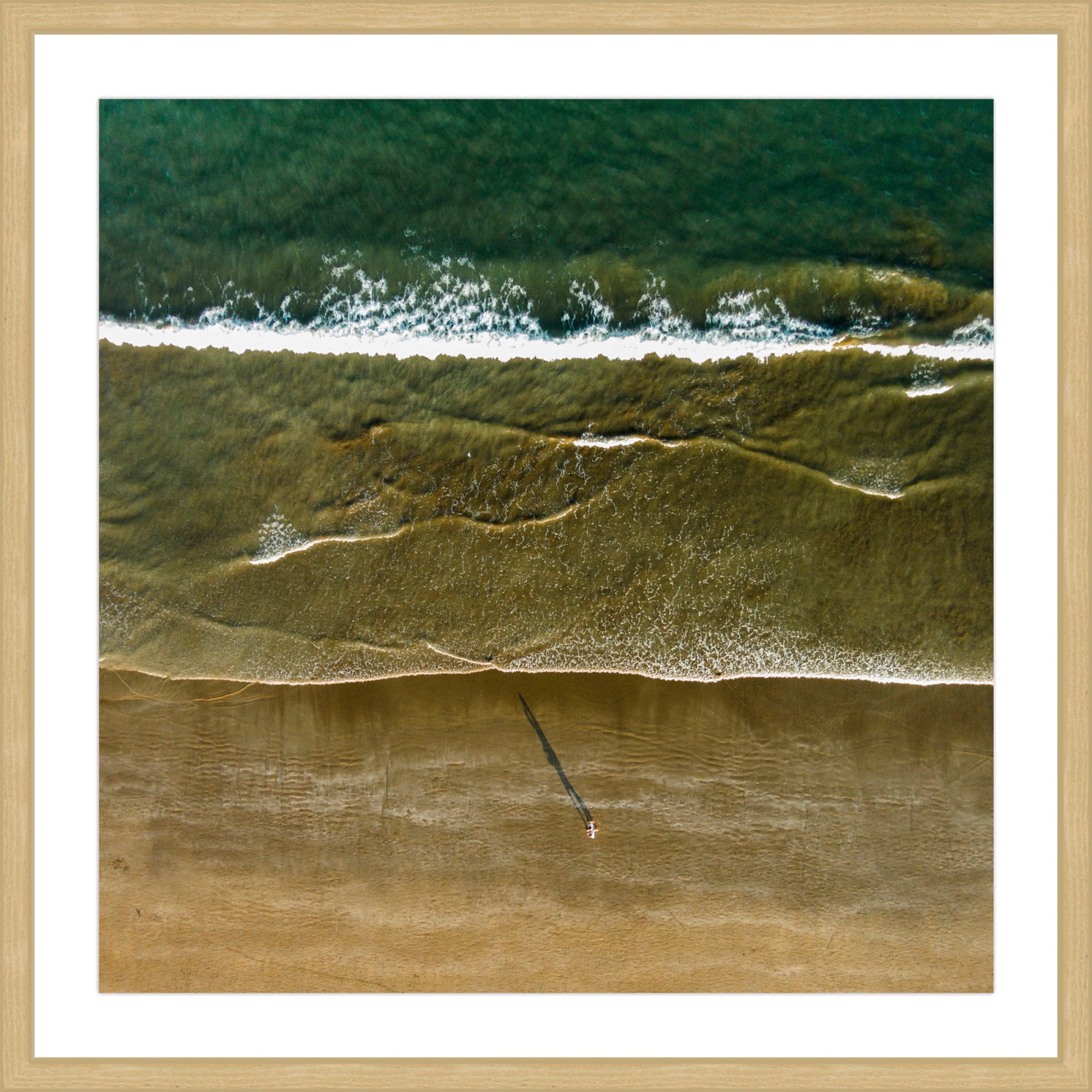"Arriving Tide" Framed Painting Print