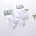 thumbnail image 3 of 5Pairs/Lot Baby White Kid Socks Spring Style Solid Thin Soft Cotton Children For Boys Girls Sport Students Socks 2-12 Years Old Black 2-3T, 3 of 6