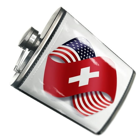 

NEONBLOND Flask Infinity Flags USA and Switzerland