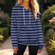 thumbnail image 1 of mfyjkho Tops Elegantes Para Mujer, Sudadera Con Capucha, Manga Larga, Bolsillo, Cordón Y Estampado Para Mujer, Estilo Casual Y Moderno Tops Para Hacer Ejercicio Para Mujer M, 1 of 4