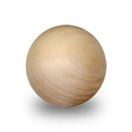 5 Pcs 1-3/4" Round Wood Ball