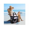 thumbnail image 2 of Bolsa De Viaje Xtellar color negro Grandes Plegable Para Playa Y Compra, 2 of 4