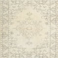thumbnail image 1 of Ahgly Company Machine Washable Indoor Square Traditional Blanched Almond Beige Area Rugs, 9' Square, 1 of 7