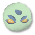 thumbnail image 1 of Shell Scallop Oyster Painting Round Throw Pillow Home Decoration Cushion, 1 of 3