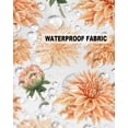 thumbnail image 5 of Outdoor Throw Pillow Cover Watercolor Garden Flowers Waterproof Cushion Covers 2 Pack Blossoms Chrysanthemums Floral Pillow Cases Home Decoration for Patio Garden Couch Sofa, 5 of 6