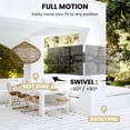 thumbnail image 3 of ZeboZap Vinyl Siding, Stucco, Brick, Outdoor TV mount 70" TV | Full Motion, 3 of 8