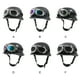 thumbnail image 5 of Speravity Casco de motocicleta ABS elegante cúpula protectora 4 estaciones ajustable hombres mujeres cascos de montar accesorios para la cabeza Type3 NO3, 5 of 6