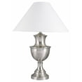 thumbnail image 1 of Metal Table Lamp - Satin Nickel, 1 of 1
