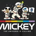 thumbnail image 3 of Mickey & Friends - The Universe Is Calling - Men's Long Sleeve T-Shirt, 3 of 5