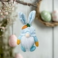 thumbnail image 4 of Byujiro Easter Bunny Gnome Dwarf Doll Desktop Hanging Decoration Spring Holiday Shelf Elf for Mantel Display, Easter Basket Stuffers & Party Decorations, 4 of 6