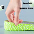 thumbnail image 2 of Plantillas suaves para zapatos para hombres y mujeres, plantillas para aumentar la altura, cómodas plantillas deportivas para correr para pies, 1,5-3,5 cm, suela para zapatos en crecimiento, EU35-36 Gao Jinjia LED, 2 of 2