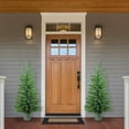 thumbnail image 2 of Northlight 4' Potted Norway Spruce Medium Artificial Christmas Tree - Unlit, 2 of 6