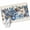 Beige Blue, variant on Navy Blue Christmas 2'x6' Runner Rugs for Hallway Kitchen Bedside Non Slip Washable, Poinsettia Xmas Ball Berry Winter Entryway Rug Runners with Rubber Backing, Long Carpet Runner for Laundry Room