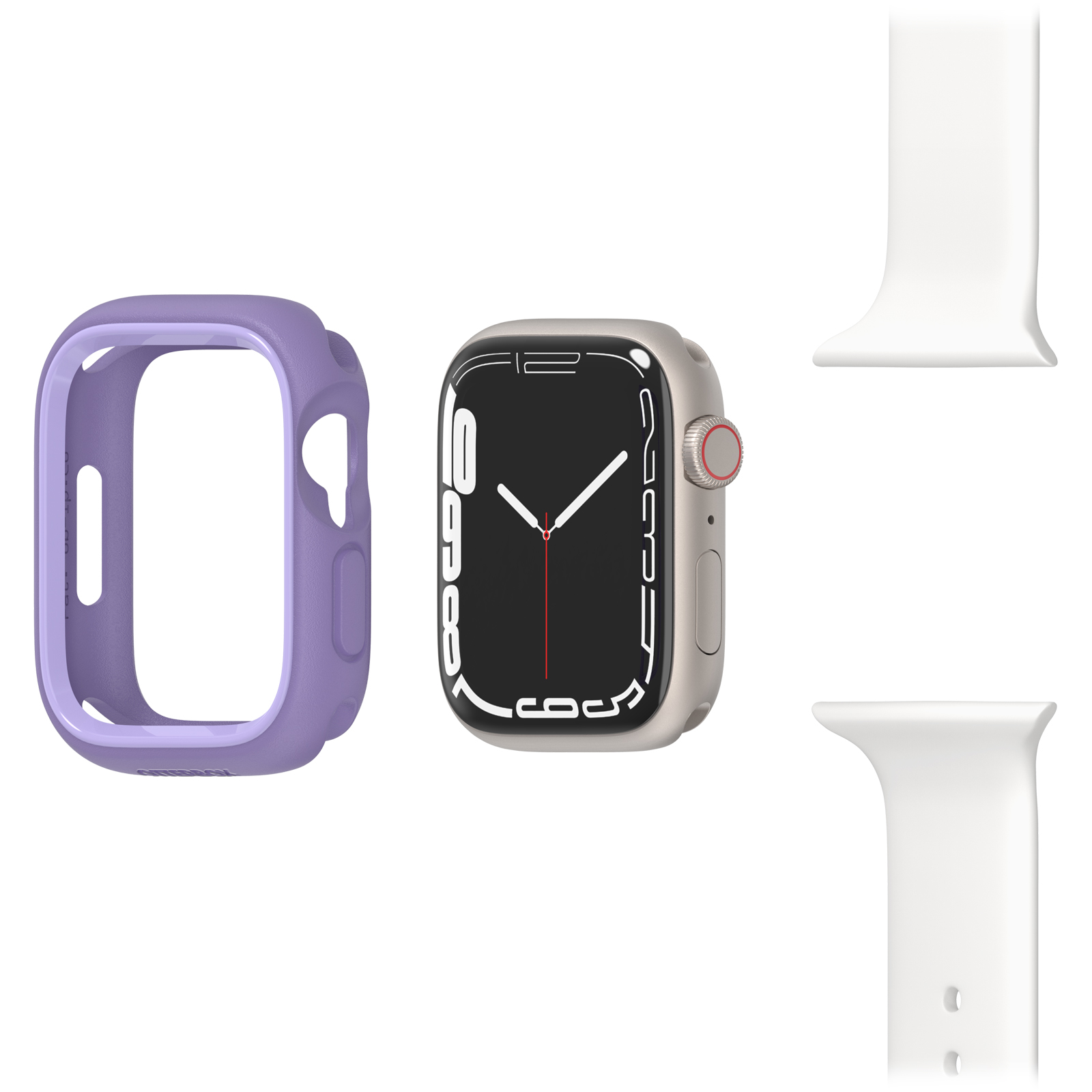 OtterBox Aura Edge Case for Apple Watch Series 9/8/7 - 45 MM - Reset Purple