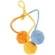 thumbnail image 4 of KAKOWELY Pelota de sisal colgante para gatos, juguete interactivo para interiores, pelota rascadora para gatos, 4 of 5