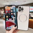 thumbnail image 3 of Decase for iPhone 14 6.1 Inch Slim Gradient Case, MagSafe Magnetic Wireless Charging Military Grade Soft TPU Drop Protection Shockproof Ultra-Thin Glossy Case for iPhone 14,A, 3 of 6