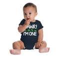 thumbnail image 4 of Rawr I'm One Little Dinosaur Birthday Romper Boys or Girls Infant Baby Brisco Brands 6M, 4 of 6