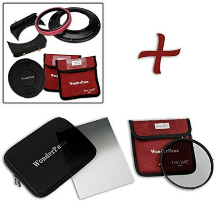 WonderPana FreeArc Essential CPL 0.9HE Kit - Core Filter Holder Lens Cap 66 Brackets 0.9 Hard Edge Grad ND & 145mm CPL Filters for Sony FE 12-24mm f/4 G E-Mount Lens