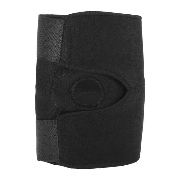 Vocoste Knee Protector Strap Adjustable for Running Sport Black Polyester