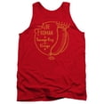 thumbnail image 1 of Ferris Bueller Abe Froman Adult Tank Top Red, 1 of 1
