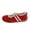 Red, variant on Women's Ballet Flats Slip-On Mary Jane Shoes with Breathable Comfortable Inner Non-Slip Sole Casual Walking Shoes for Women