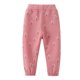 thumbnail image 3 of Odeerbi 2-8 Años Niños Pantalones de Chándal de Algodón Entrenamiento Floral Atlético Deportes Pantalones Joggers Primavera Bordado Joggers, 3 of 6