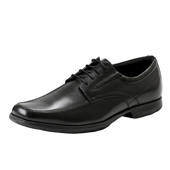 HBFAGFB Men Shoes Classic Pointed Toe Lace up Leather Shoes Men's Casual Formal Shoes Black Size 42