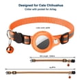 thumbnail image 3 of Fashion Gps Tracker Nylon Cat Tracker para accesorios para mascotas al aire libre (naranja) JShteea Libre de BPA, 3 of 8