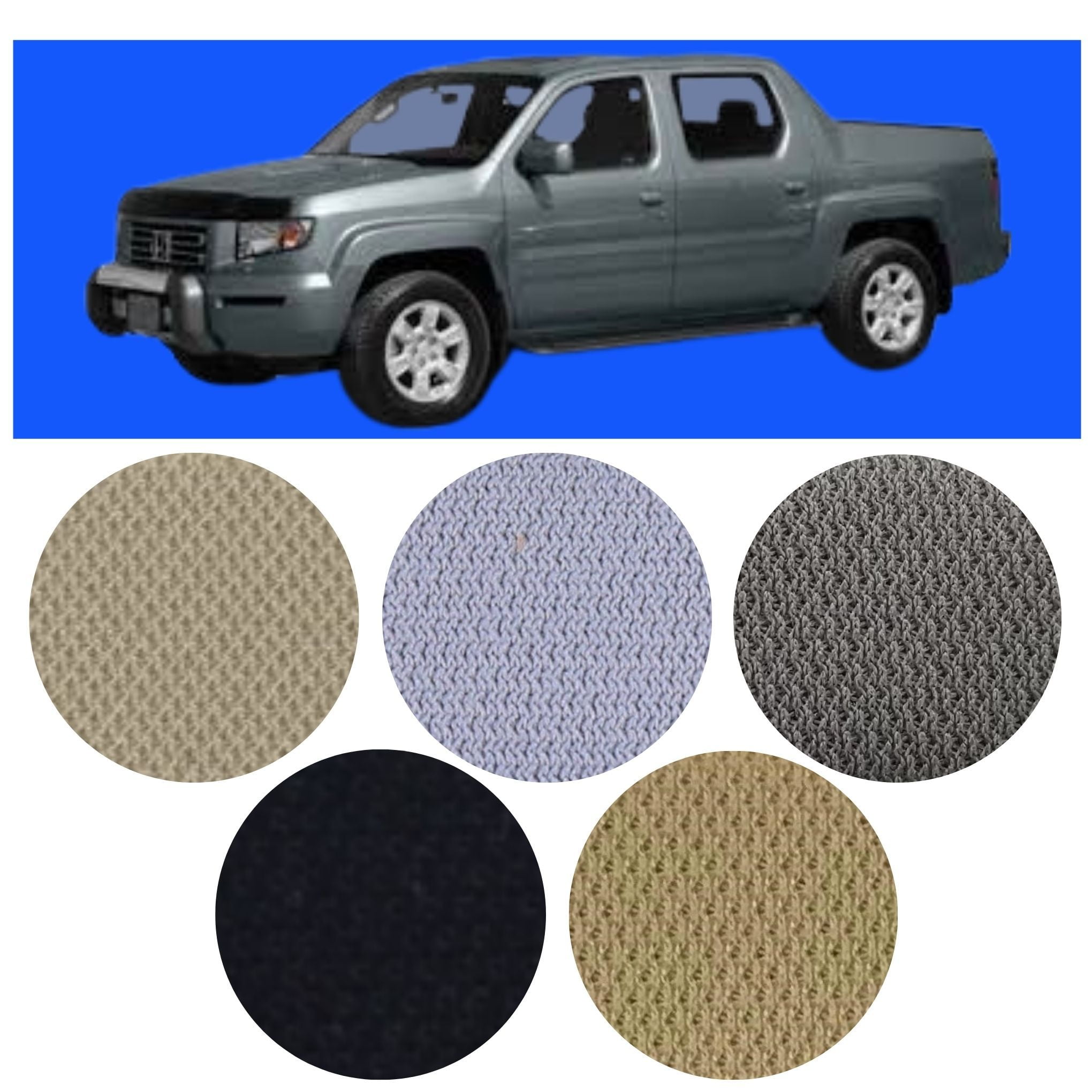 Flat Knit Headliner Ceiling Repair Fabric Material for Honda Ridgeline