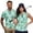 Tropical Palm Leaf, variant on KUIFORTI Sunset Palm Trees Matching Golf Shirts for Couple Funny Men Women Matching Couple Golf Shirts 4-Way Stretch Athletic Sleeveless Shirts Breathable Fabric Machine Washable