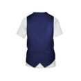thumbnail image 2 of Yartina Mens Fake Two-Piece 3D Print T-Shirt Round Neck Short Sleeve T-Shirt Blue L, 2 of 3