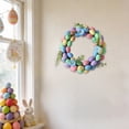 thumbnail image 4 of ddioayh Easter Wreath Durable Long Lasting Decor with Resurrection Eggs and Rabbits for Holiday Party Door Hanging Home Decoration 27cm, 4 of 6