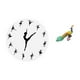 thumbnail image 5 of Reloj de pared,Reloj de pared con bailarina,reloj decorativo colgante.,Estatua del pavo real,Estatua de pavo real,adorno de escritorio creativo y divertido,Escultura decorativa de pavo real, 5 of 8