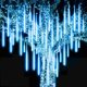 thumbnail image 1 of Uuiauoio Bright LED Hollow Meteor Shower Tube Light String for Holiday Party Wedding Decoration, 1 of 5