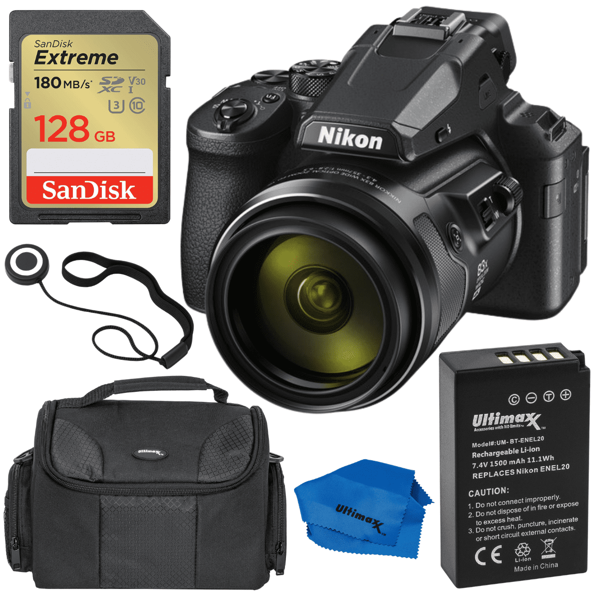 Nikon COOLPIX P950 Point Shoot Digital Camera, 26532: 83x Zoom