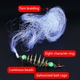 thumbnail image 5 of 11 Size Fishing Net Trap Mesh Luminous Bead Netting Sea Fish Net Tackle Design Copper Shoal Cast Gill Feeder Fishing Trap, 5 of 10